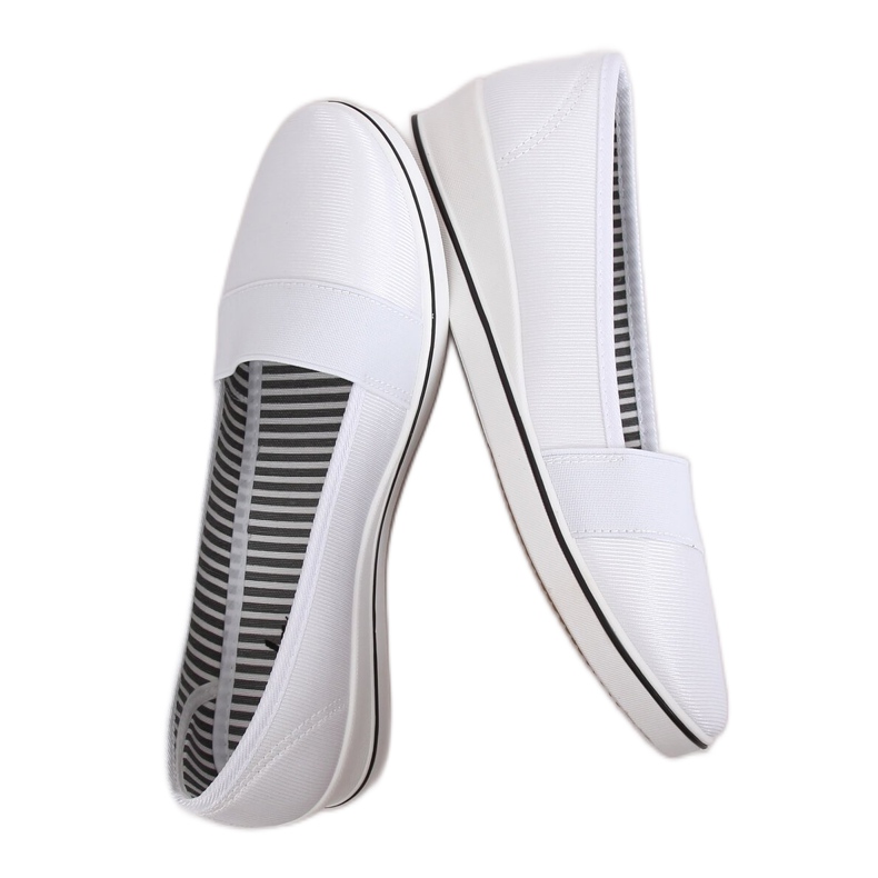 Valkoiset kiilabaleriinit S81B001 Valkoinen