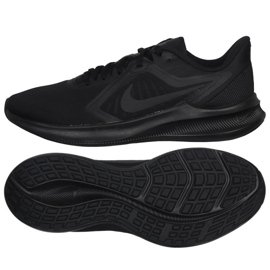 Nike Downshifter 10 M CI9981 002 kengät musta
