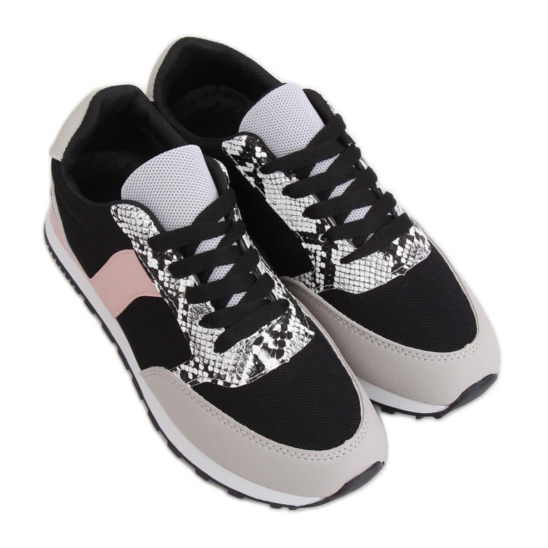 Naisten urheilukengät BL203 Musta monivärinen