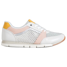 Kylie Avoimet urheilukengät valkoinen