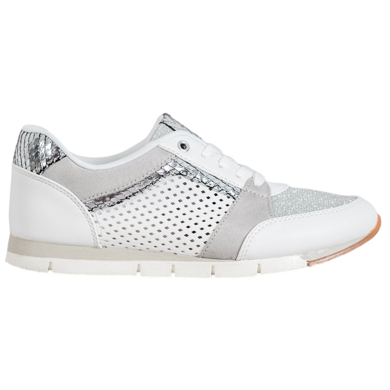 Kylie Avoimet urheilukengät valkoinen