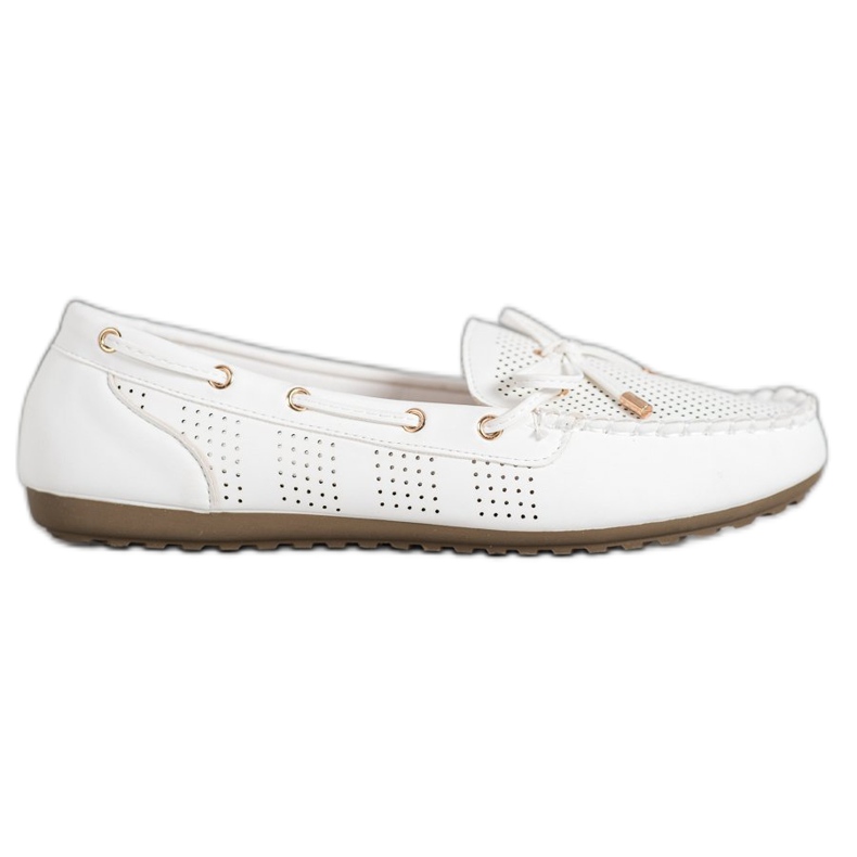 Diamantique Eco Nahka Loaferit valkoinen