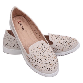 Lords avoimet beige ZA05P Beige ruskea