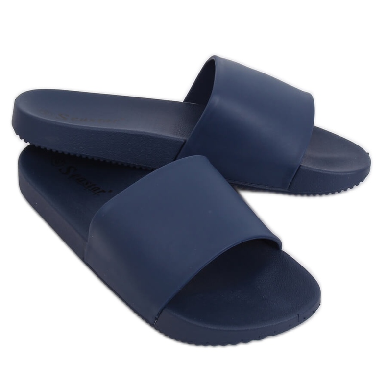 Tummansiniset naisten tossut CK78P Blue laivastonsininen