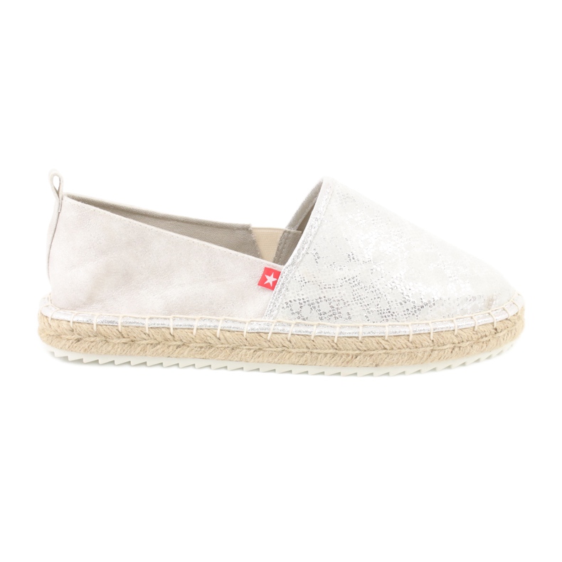 Big Star Suurten tähtien espadrillit 274A514 hopea harmaa