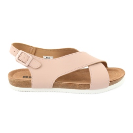 Big Star Naisten sandaalit FF274624 vaaleanpunainen