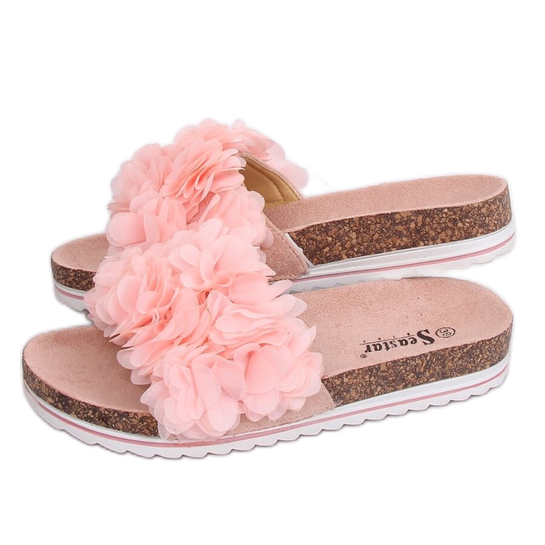 Flower power pink BG47P Pinkki vaaleanpunainen