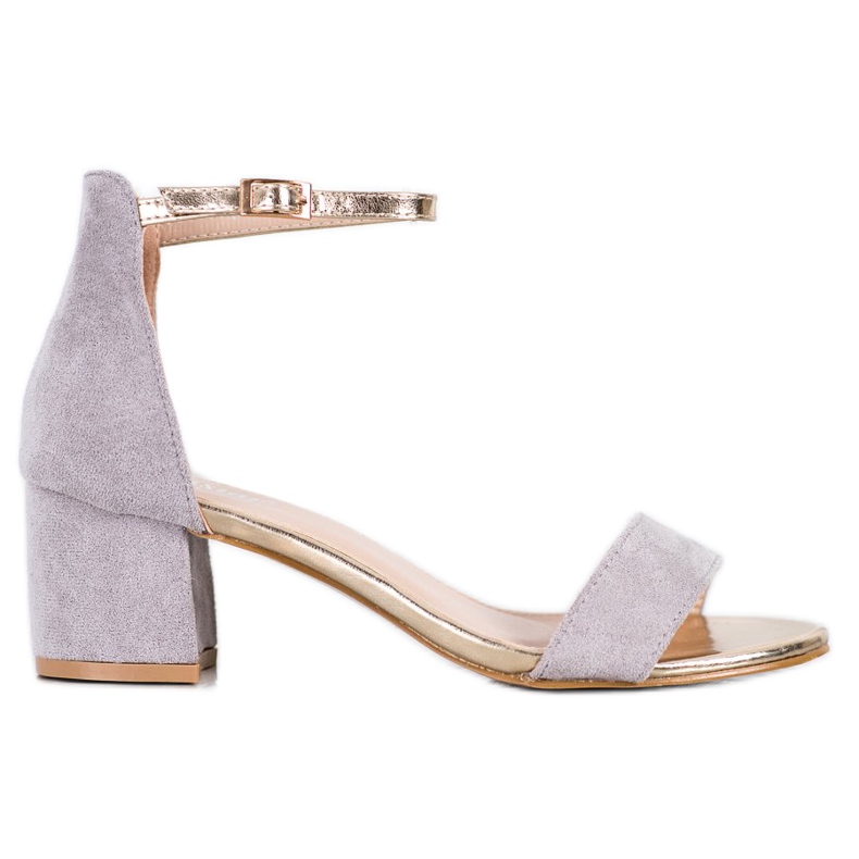 Seastar Sandaalit kultaisella hihnalla harmaa