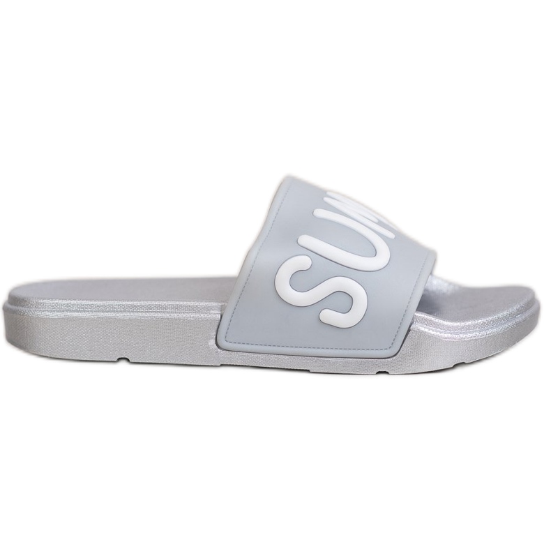 SHELOVET Kumiset tossut harmaa