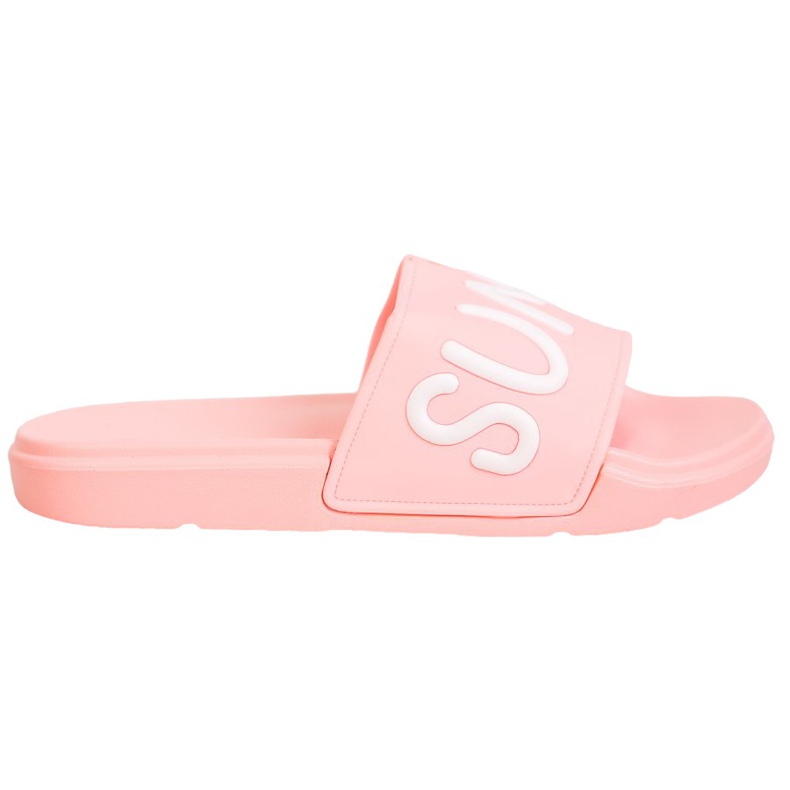 SHELOVET Kumiset tossut vaaleanpunainen