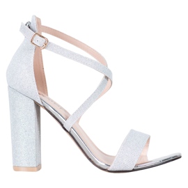 Seastar Kiiltävät sandaalit harmaa