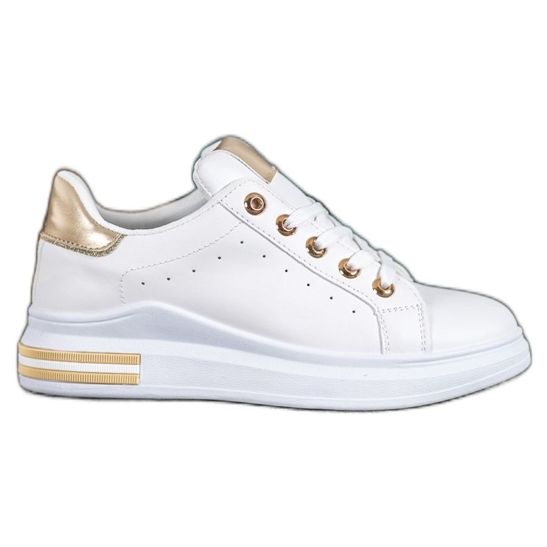 SHELOVET Muodikkaat urheilukengät valkoinen