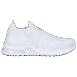 Diamantique Valkoiset Slip-On-kengät valkoinen