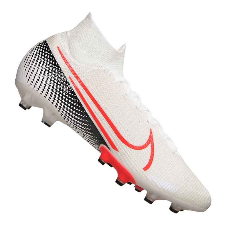 Nike Superfly 7 Elite AG-Pro M AT7892-160 jalkapallokengät valkoinen valkoinen
