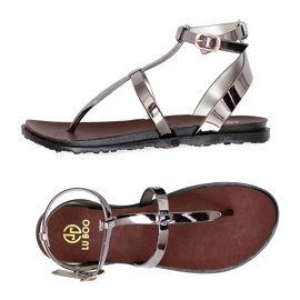 Lu Boo Black Mirror Sandaalit Roomalainen japanilainen Lento musta