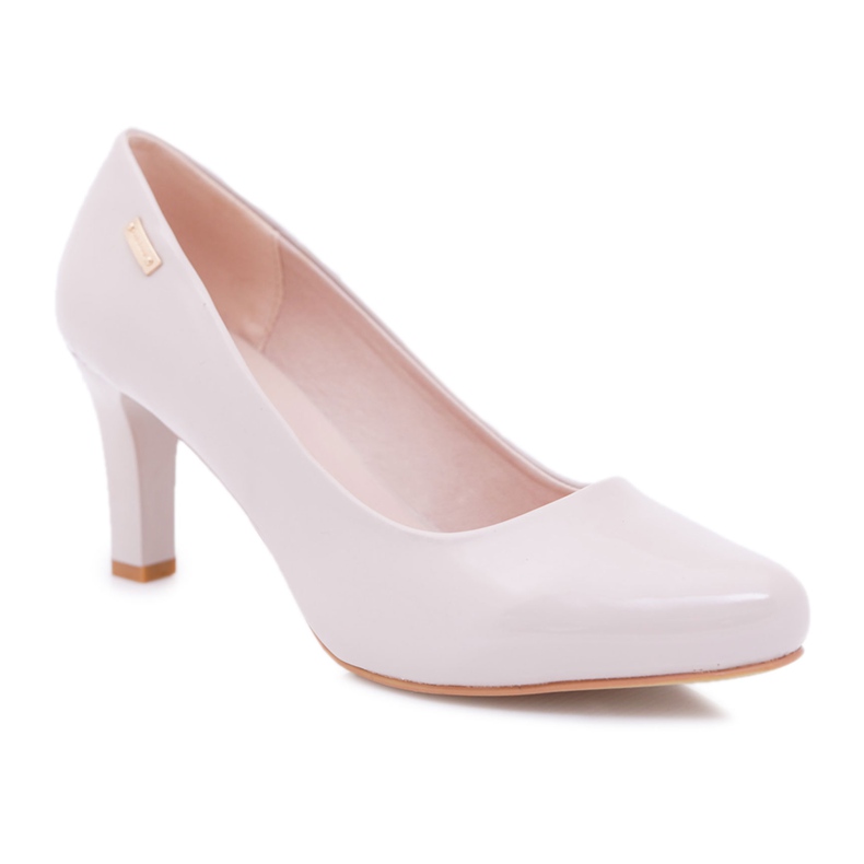 Naisten pumput Sergio Leone Vaaleanharmaa Lakattu Orsola