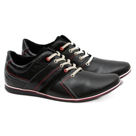 Mario Boschetti Miesten vapaa -ajan kengät Conti musta