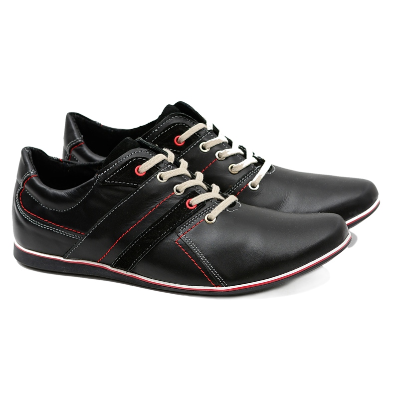 Mario Boschetti Miesten vapaa -ajan kengät Conti musta