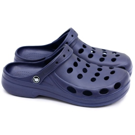 Miesten varvastossut sandaalit laivastonsininen