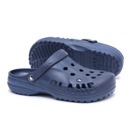 Flameshoes Miesten tossut uima -altaalle Kroks Eva Navy Blue tummansininen