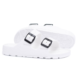 Flameshoes Naisten tossut Light Garden White valkoinen
