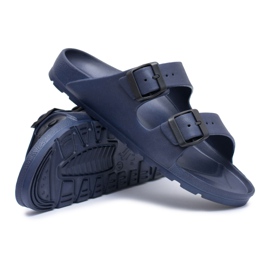 Flameshoes Miesten tummansininen puutarhavalotossut laivastonsininen