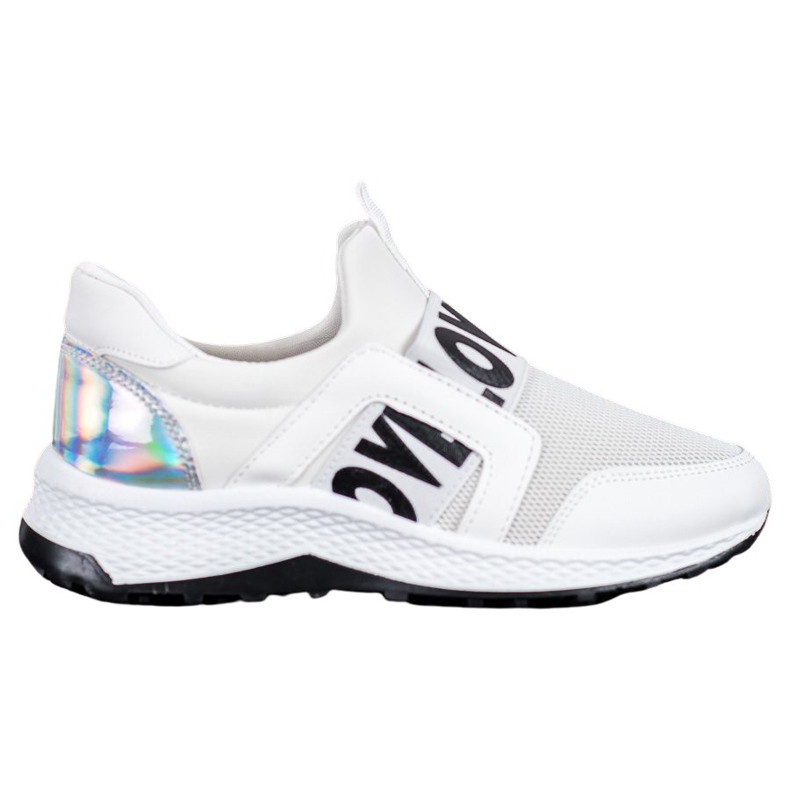 Seastar Slipons rakkausalustalla valkoinen