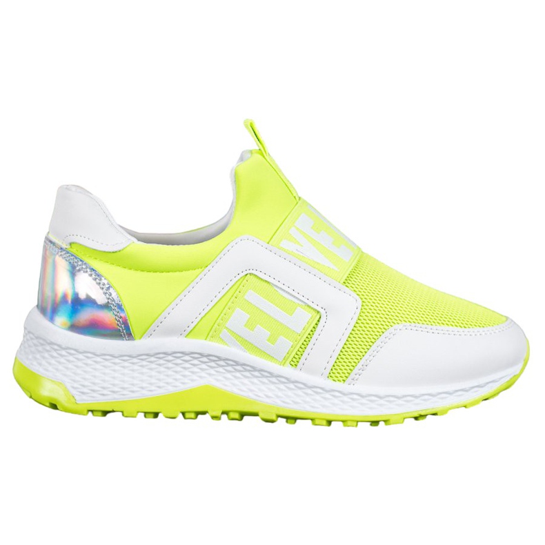 Seastar Slipons rakkausalustalla valkoinen vihreä