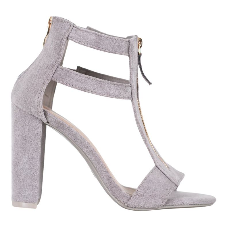 Seastar Sandaalit vetoketjulla harmaa