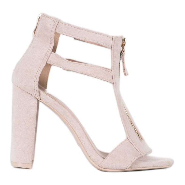 Seastar Sandaalit vetoketjulla ruskea