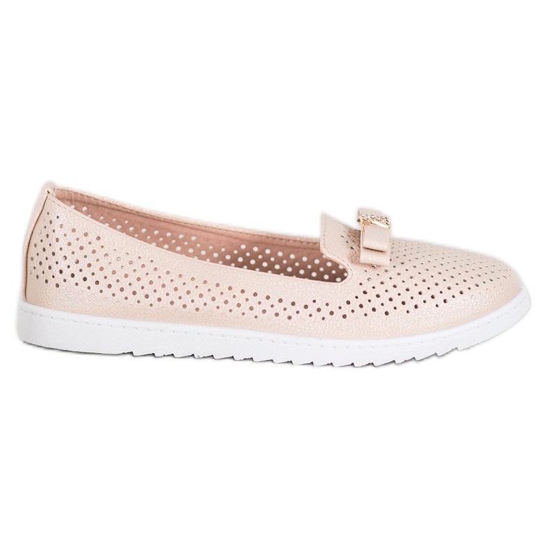 Weide Avoimet herrat koristeella beige