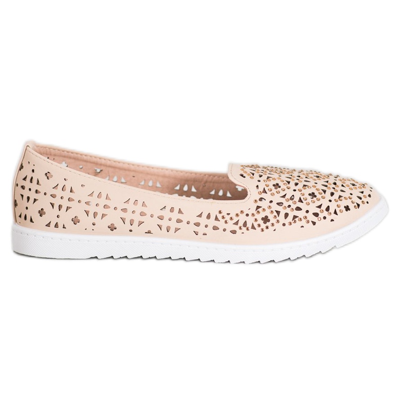 Weide Herrat kristallien kanssa ruskea