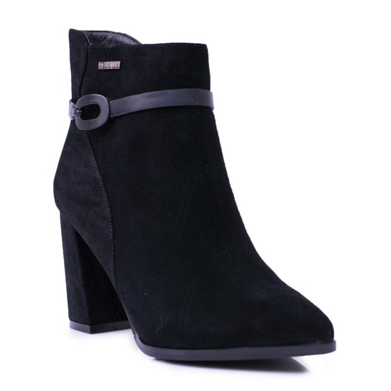 Big Star Black Suede nilkkurit BB274383 musta