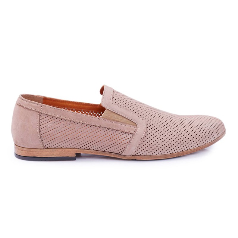 Beige Miesten Bednarek Munero Slip-On Loaferit