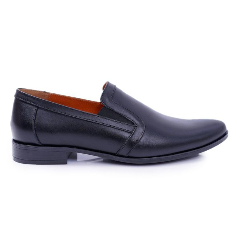 Bednarek Polish Shoes Miesten Brogues Bednarek Nahka Musta Trocky