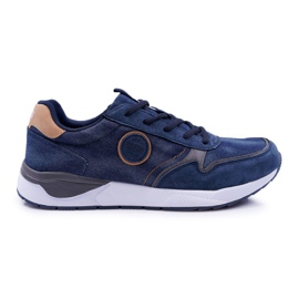 Miesten urheilukengät Big Star Navy Blue DD174312 tummansininen
