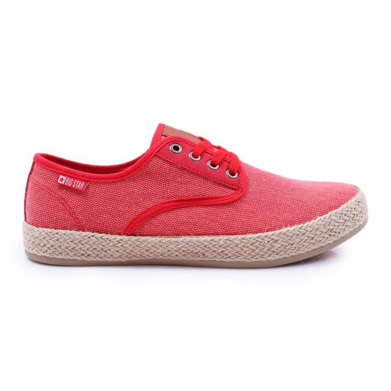 Miesten lenkkarit Espadrilles Big Star Red AA174173 punainen
