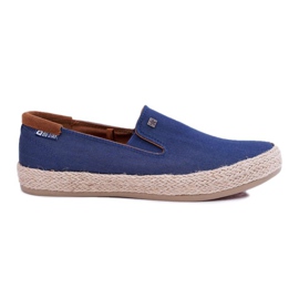 Miesten lenkkarit Espadrilles Big Star Navy Blue DD174246 tummansininen