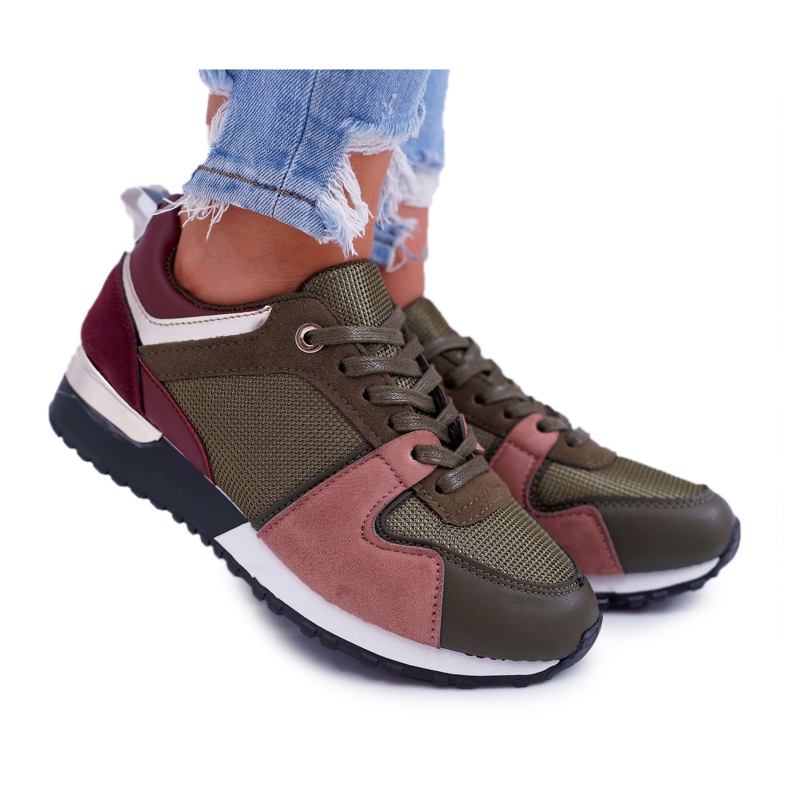 FRJ Naisten urheilukengät Vihreä Merido monivärinen