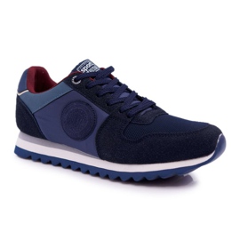 Miesten urheilukengät Big Star Navy Blue DD174347 tummansininen