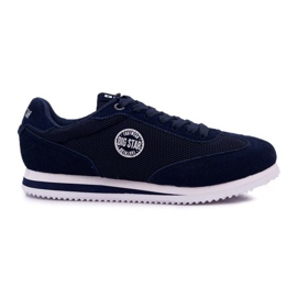 Miesten urheilukengät Big Star Navy Blue DD174087 tummansininen