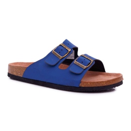 Miesten tossut soljilla Big Star Navy Blue DD174604 tummansininen