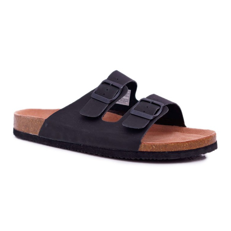 Miesten tossut soljilla Big Star Black DD174605 musta