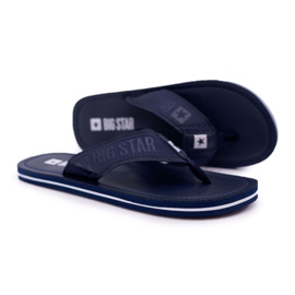 Miesten tossut Varvastossut Big Star Navy Blue DD174676 tummansininen