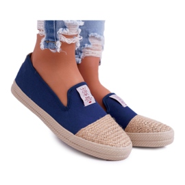 Cross Jeans Naisten Espadrilles Cross Farkut Laivastonsininen DD2R4046 tummansininen