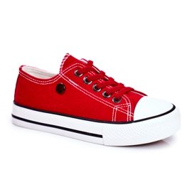 EVE Punaiset Justika lasten lenkkarit punainen