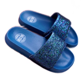 Big Star Lasten ja nuorten isot tossut laivastonsininen Brocade AA374089