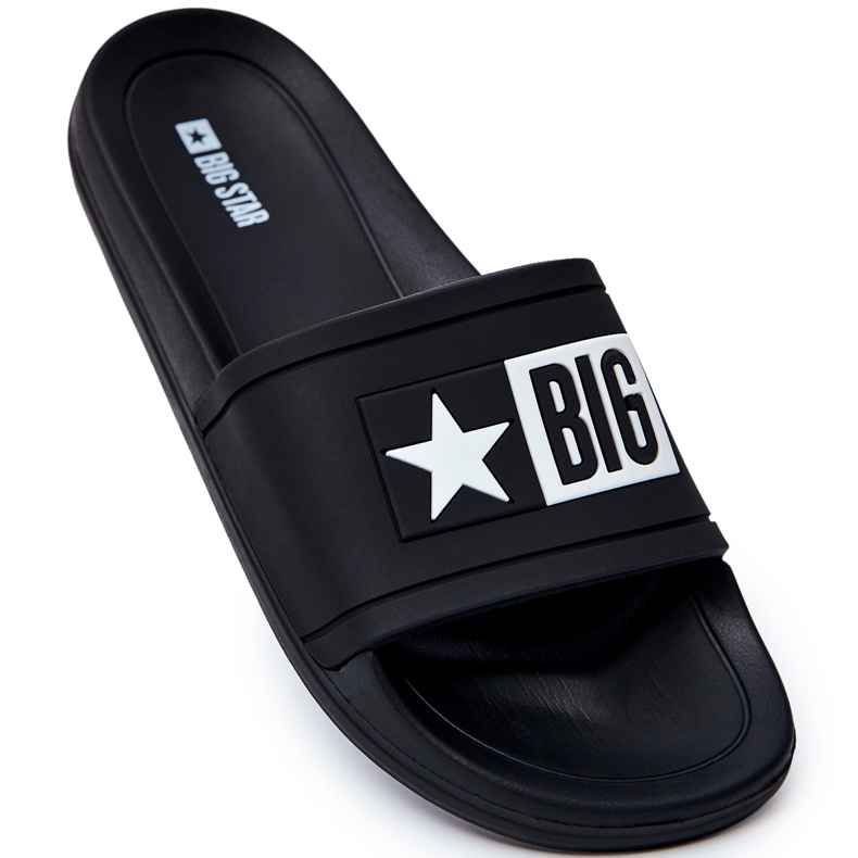 Miesten tohvelit Big Star Rubber Black DD174699 musta