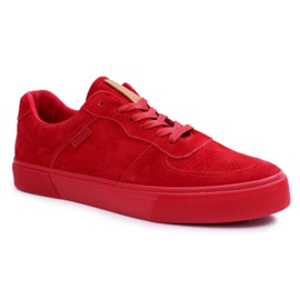 Miesten lenkkarit Matala Big Star Suede Red EE174364 punainen