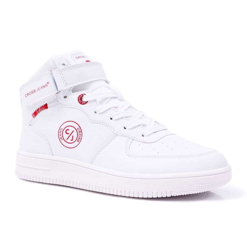 Naisten lenkkarit Cross Jeans High White EE2R4145C valkoinen